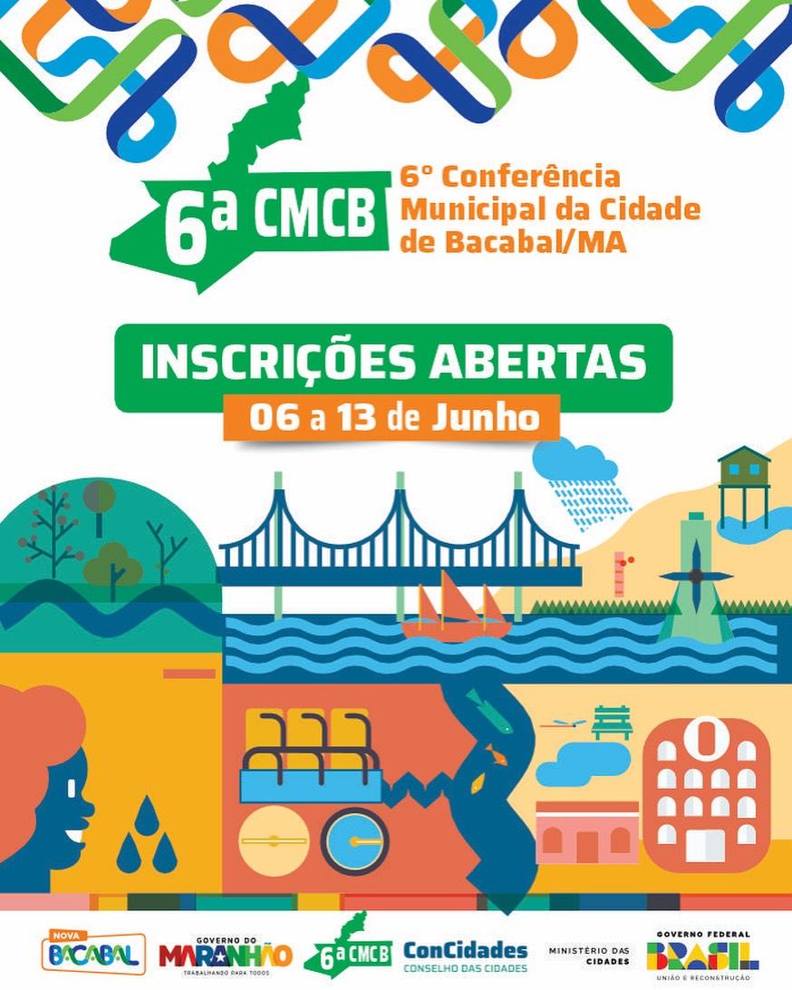 Prefeitura de Bacabal promoverá a 6ª Conferência Municipal da Cidade com foco no desenvolvimento urbano inclusivo e sustentável
