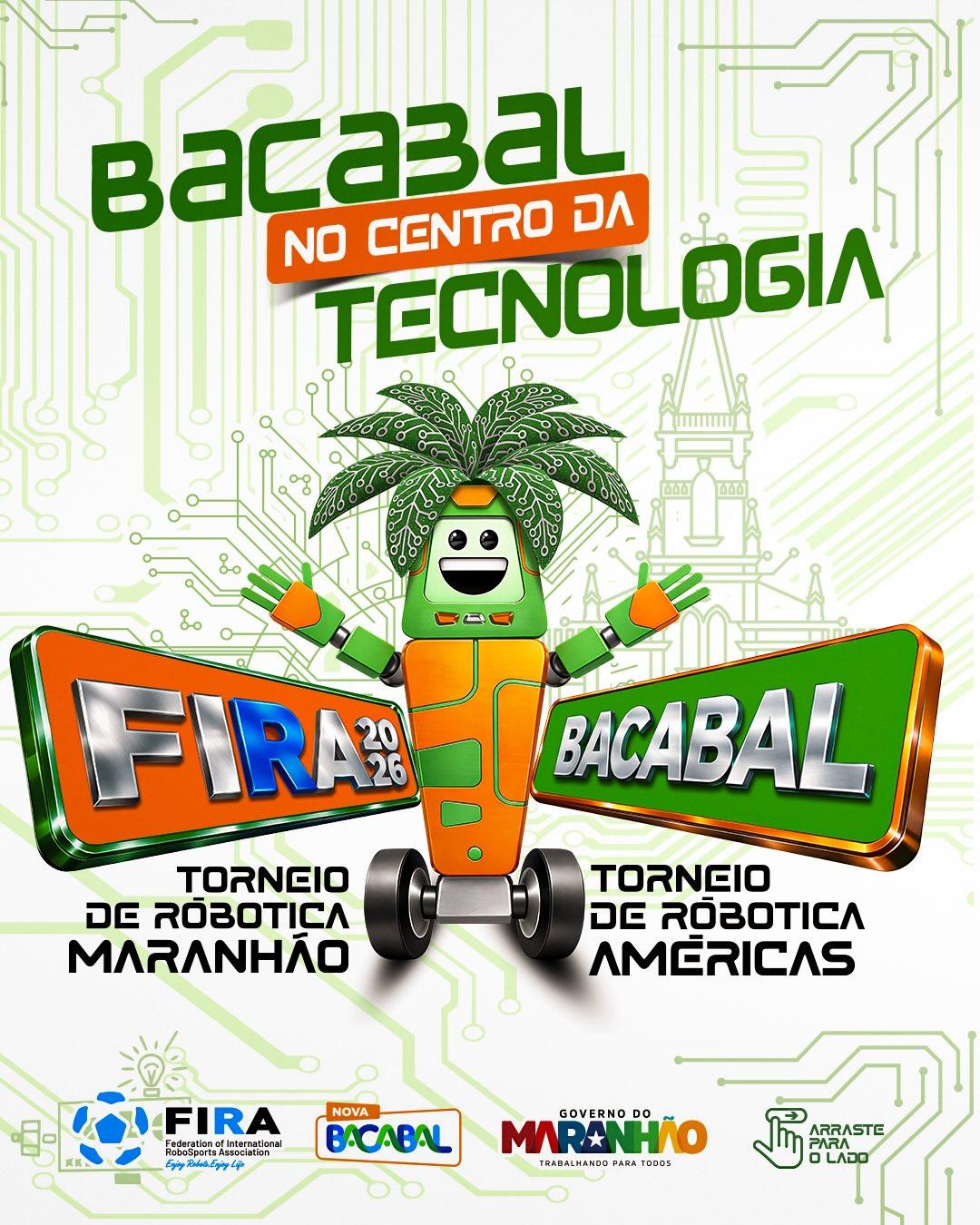 Bacabal vai sediar competição estadual e internacional de robótica entre os dias 16 e 20 de março
