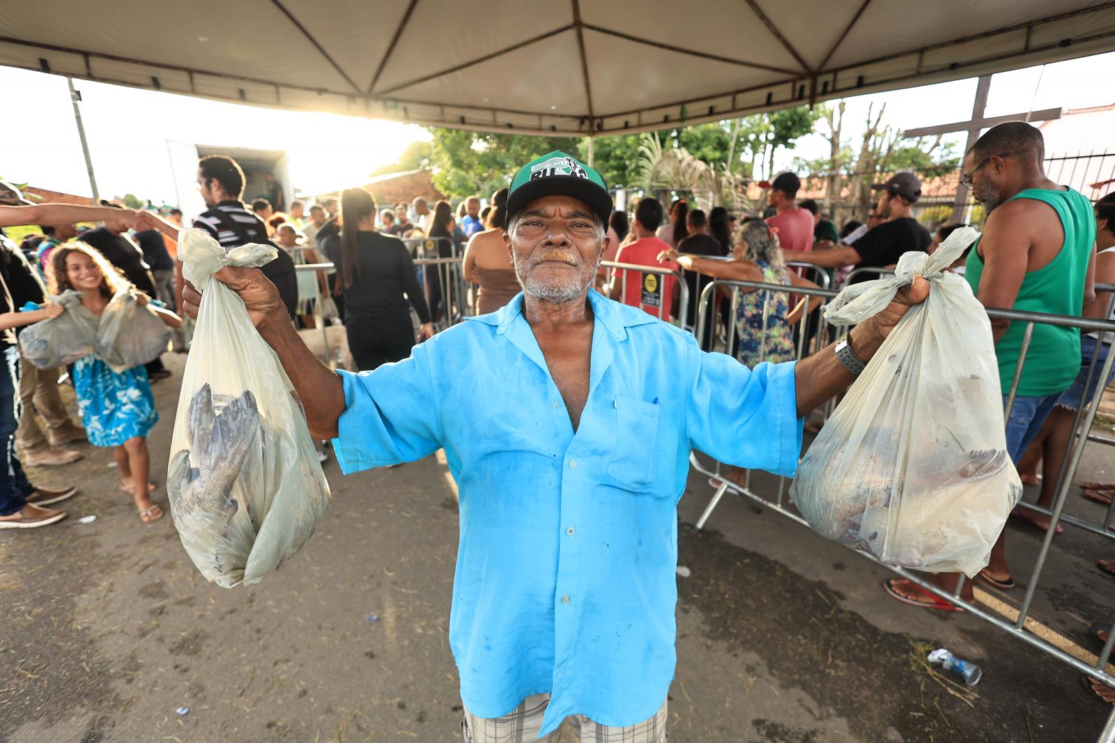 PEIXE NA MESA: Segundo dia de entrega de peixes amplia alcance da ação em Bacabal