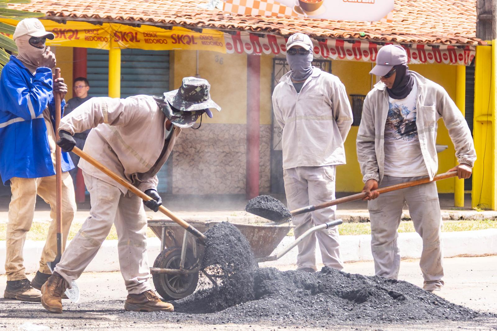 Prefeitura de Bacabal inicia nova etapa de recapeamento asfáltico e amplia frentes de trabalho