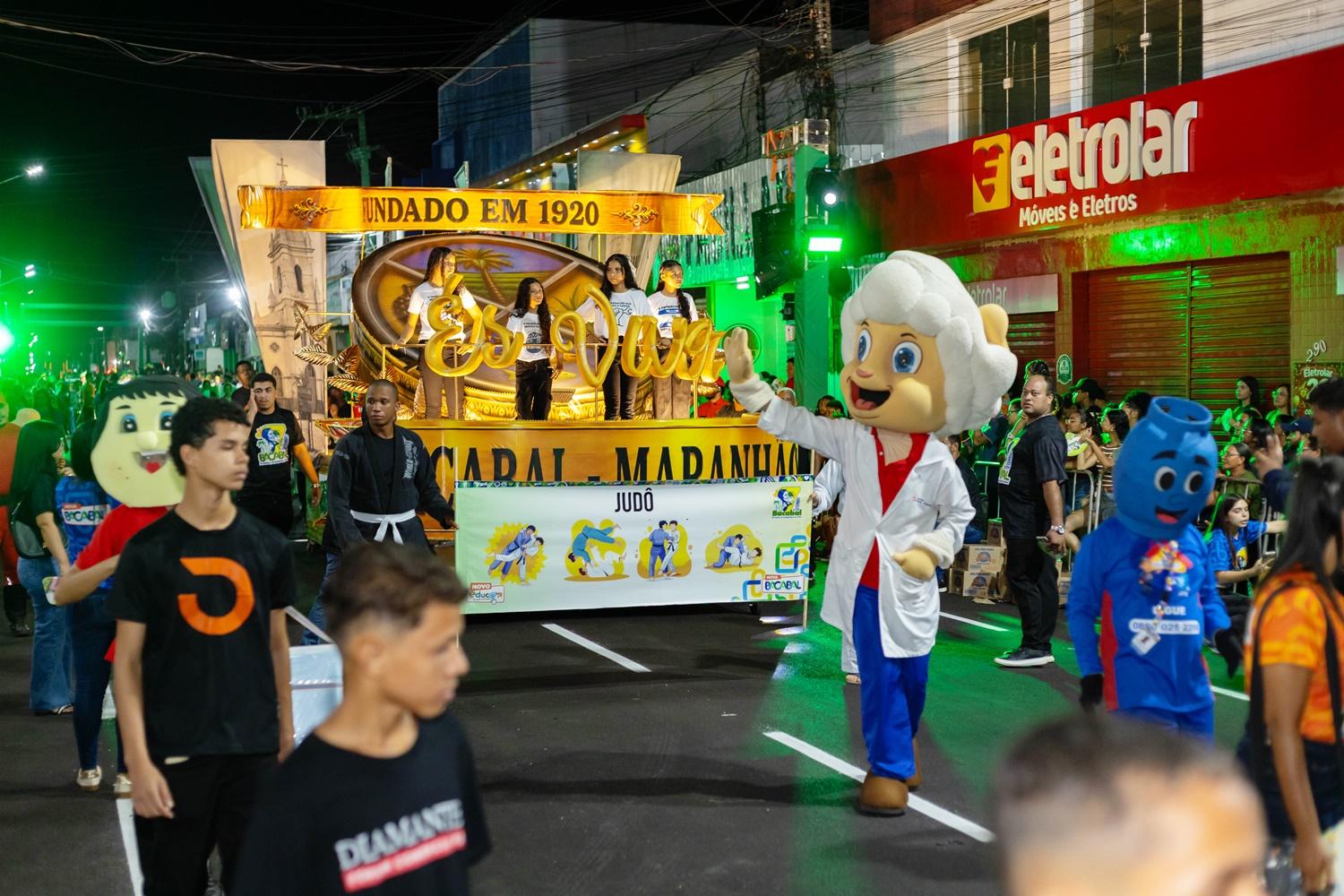 Bacabal celebra a Independência com grande Desfile Cívico na Avenida Getúlio Vargas